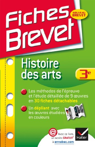 Fiches Brevet Histoire des arts