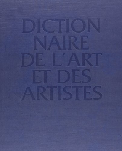 Dictionnaire de l'Art et des Artistes