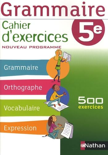 Cahier d'exercices 5ème